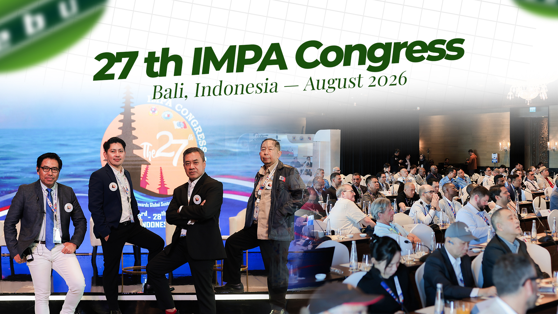 Represents Equinox Shipping Group at the 27th IMPA Congress 2026
